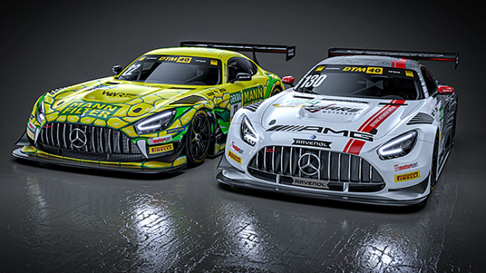 <strong>Winward Racing</strong><br>Neue Mamba! Lucas Auer übernimmt das letztjährige Design von Maro Engel, welcher dafür sein neuer Teamkollege wird und den helleren&nbsp;Mercedes-AMG GT3&nbsp;bekommt.