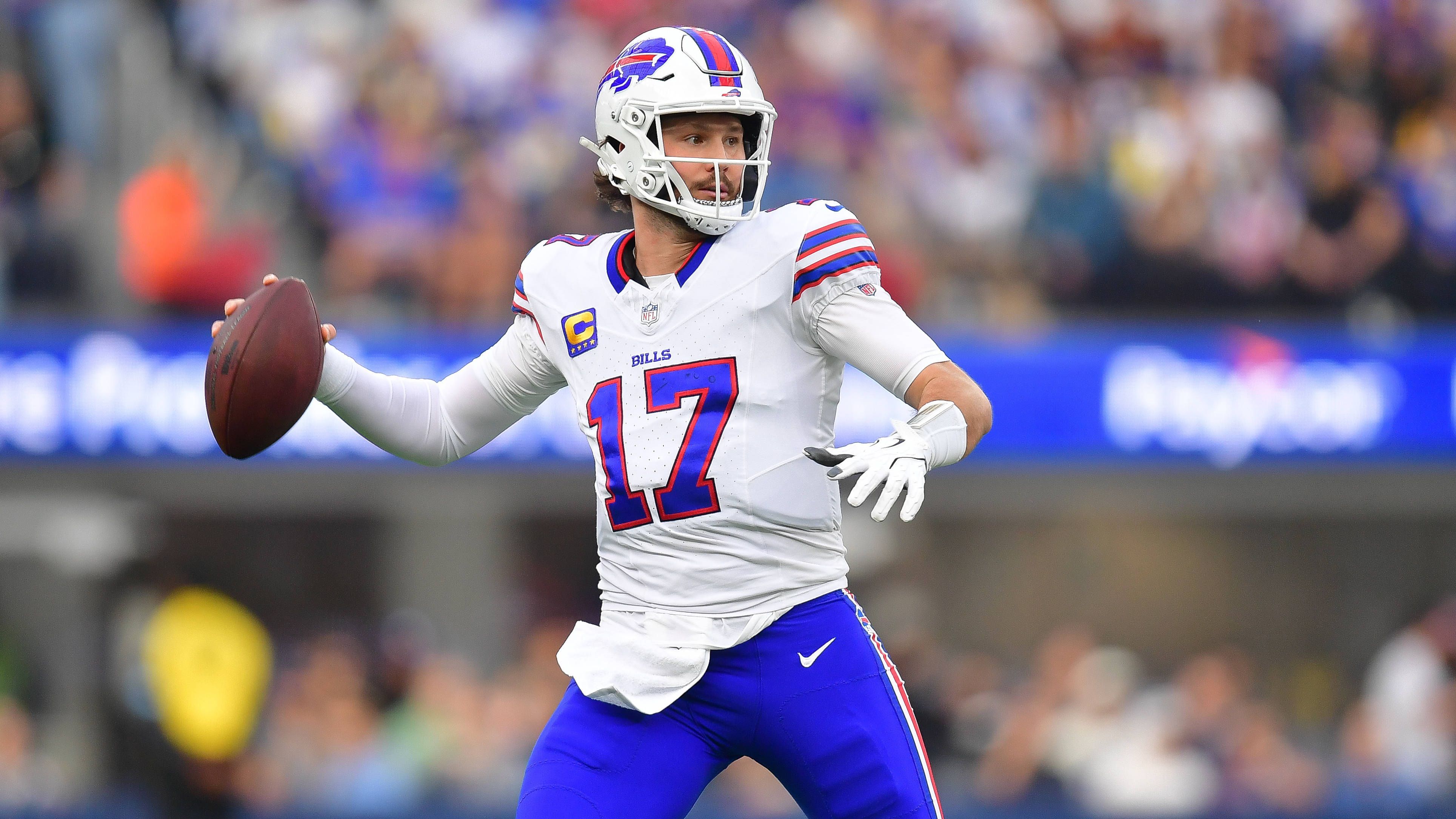 <strong>Buffalo Bills</strong><br>Week 16: vs. New England Patriots<br>Week 17: vs. New York Jets<br>Week 18: at New England Patriots