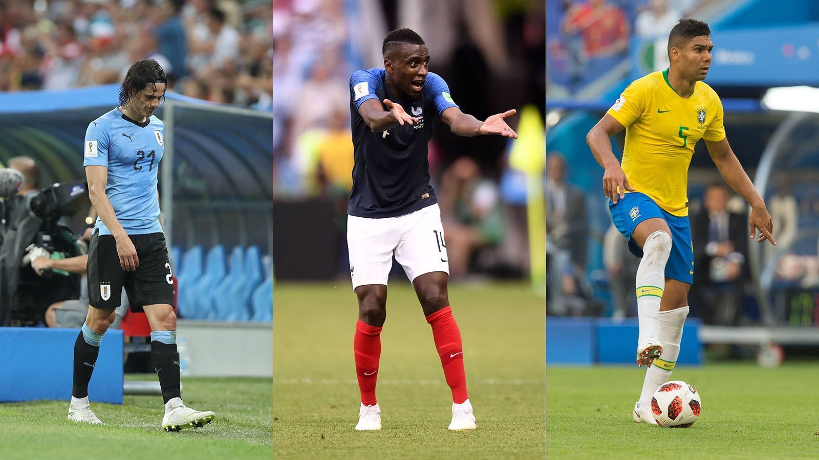 
                <strong>Diese Stars werden das Viertelfinale verpassen</strong><br>
                Bei der WM 2018 werden die gelben Karten erst ab dem Viertelfinale gestrichen. Einige Spieler kommen also gelb-gesperrt aus dem Achtelfinale und müssen in der nächsten Runde zuschauen. Andere Spieler sind wiederum angeschlagen und fallen verletzt aus. ran.de zeigt euch, welche Spieler im Viertelfinale ausfallen oder zumindest sehr fraglich sind. (Stand: 3. Juli 2018) 
              