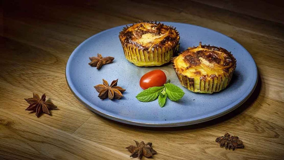 Spaghetti-Muffins