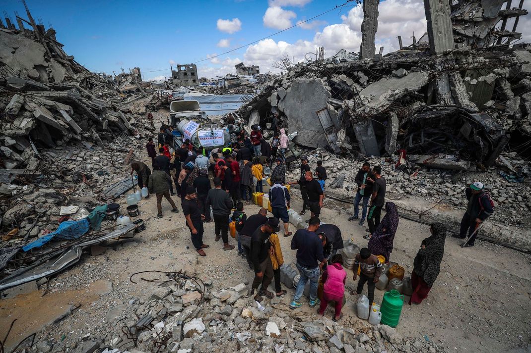 Der Gaza-Krieg bedeutet für die Zivilbevölkerung ein Leben zwischen Trümmern.
