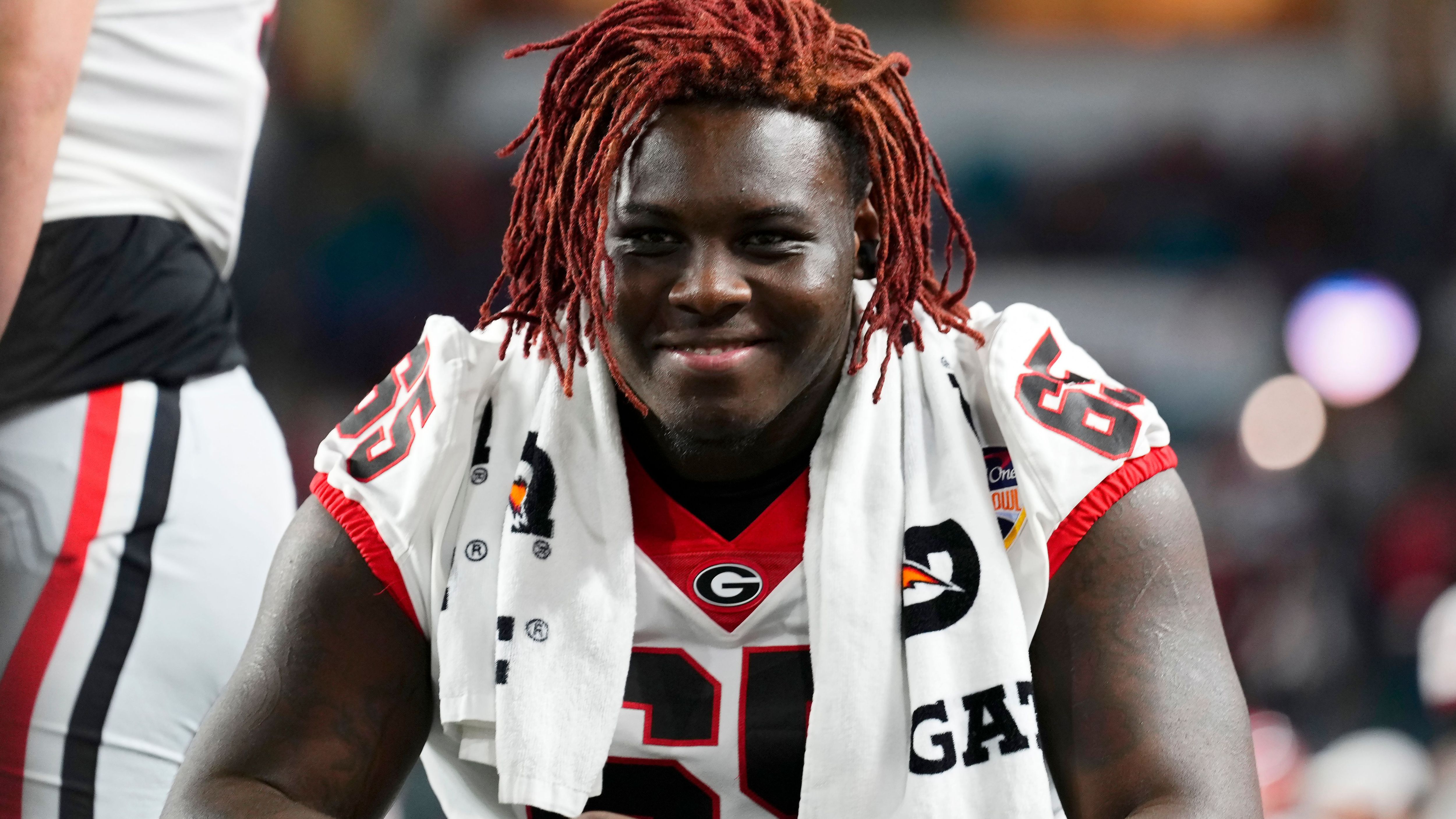 <strong>Pick 18: Cincinnati Bengals</strong><br>Amarius Mims, Tackle - Georgia<br>Prognostiziertes Gehalt: 15,08 Millionen US-Dollar (Spotrac) | 15,37 Millionen US-Dollar (Over The Cap)<br>Vertrag unterschrieben: <strong>-</strong>