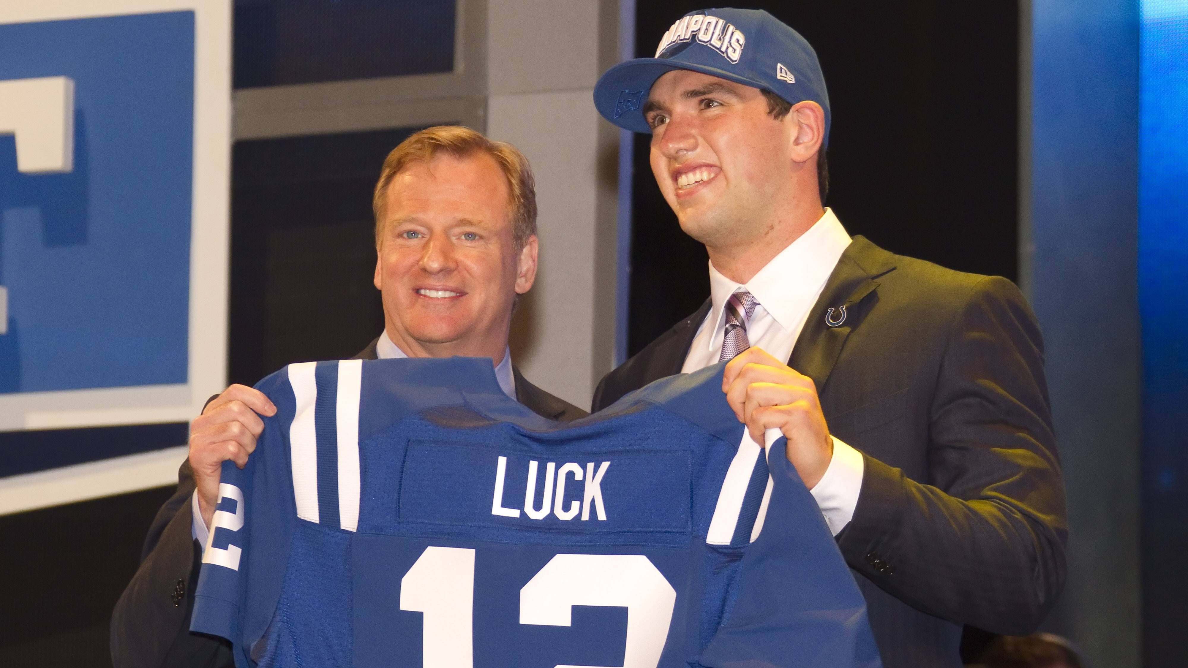 <strong>Indianapolis Colts</strong><br>2012 (Andrew Luck)