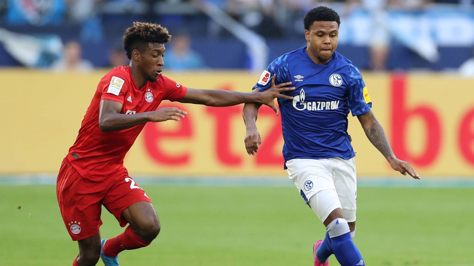 
                <strong>Kingsley Coman</strong><br>
                Holt mit seiner ersten erfolgreichen Offensivsaktion den Foulelfmeter vor dem 1:0 raus (19.). Bedient Tolisso kurz vor der Pause stark im Strafraum. Seine wenigen Offensivaktionen strahlen stets Gefahr aus. Rückt nach Gnabrys Auswechslung auf die rechte Seite. Bedient Lewandowski vor dessen drittem Treffer. ran-Note: 2
              