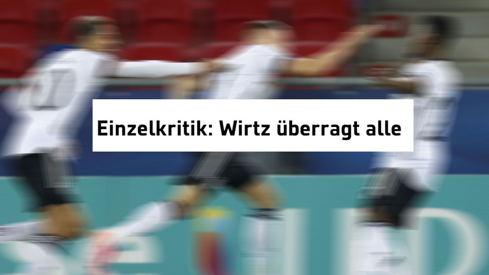 
                <strong>"Sport1"</strong><br>
                Auch "Sport1" hebt die Leistung des Doppelpackers hervor: "Wirtz zeigte eindrucksvoll, warum er von vielen Fans und Experten als das größte deutsche Talent seines Jahrgangs betrachtet wird."
              