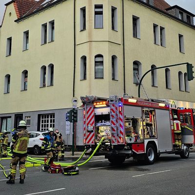 Verletzte bei mehreren Bränden in Essen