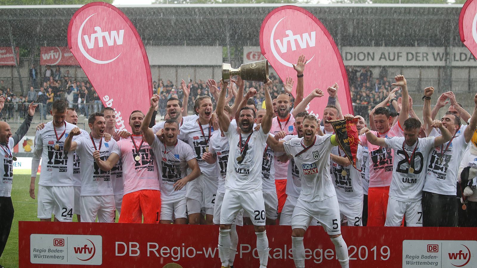 
                <strong>SSV Ulm 1846</strong><br>
                Landespokalsieger Württemberg: 2:0-Pokalsieg gegen den TSV Essingen
              