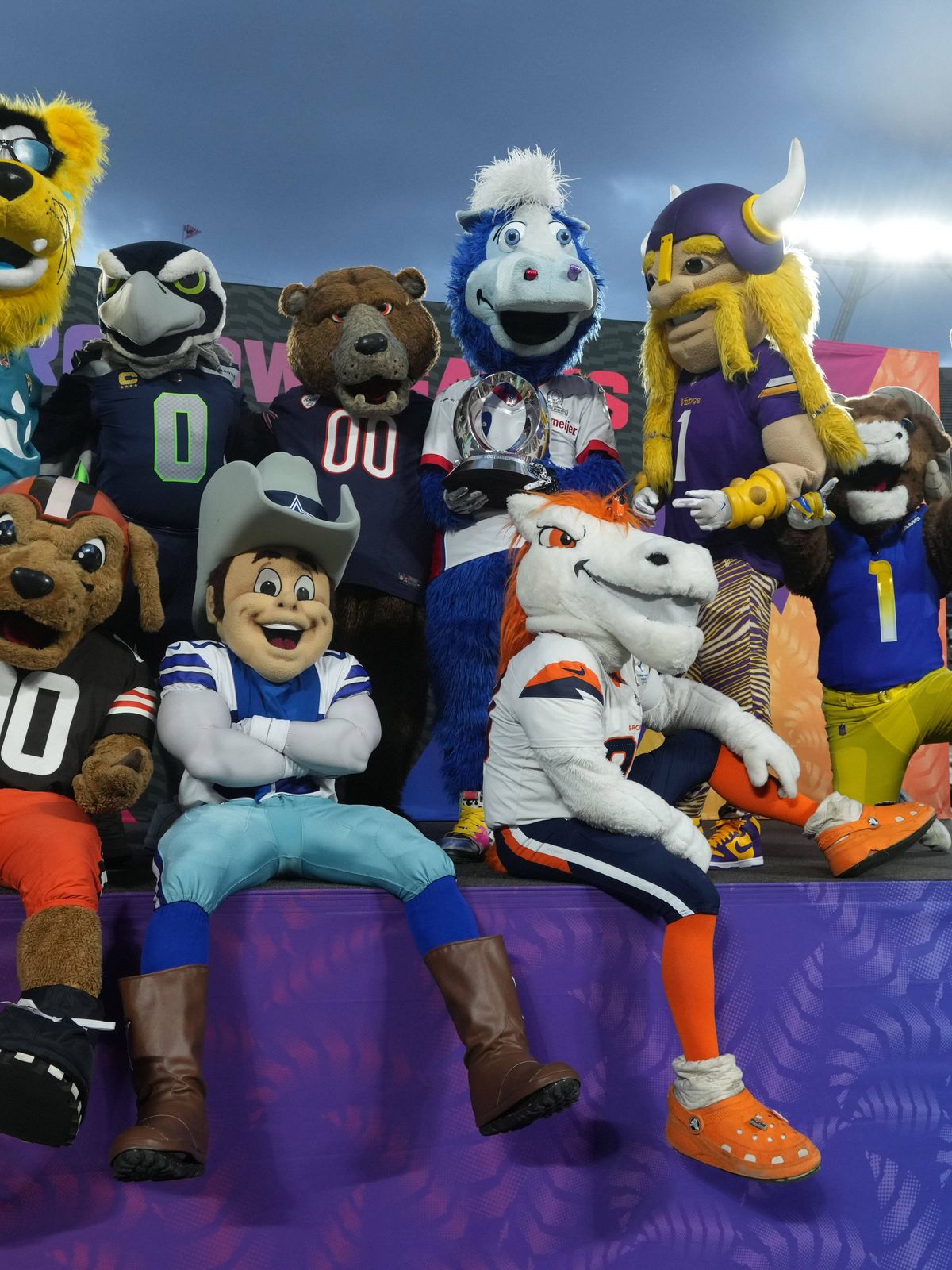 NFL Maskottchen 