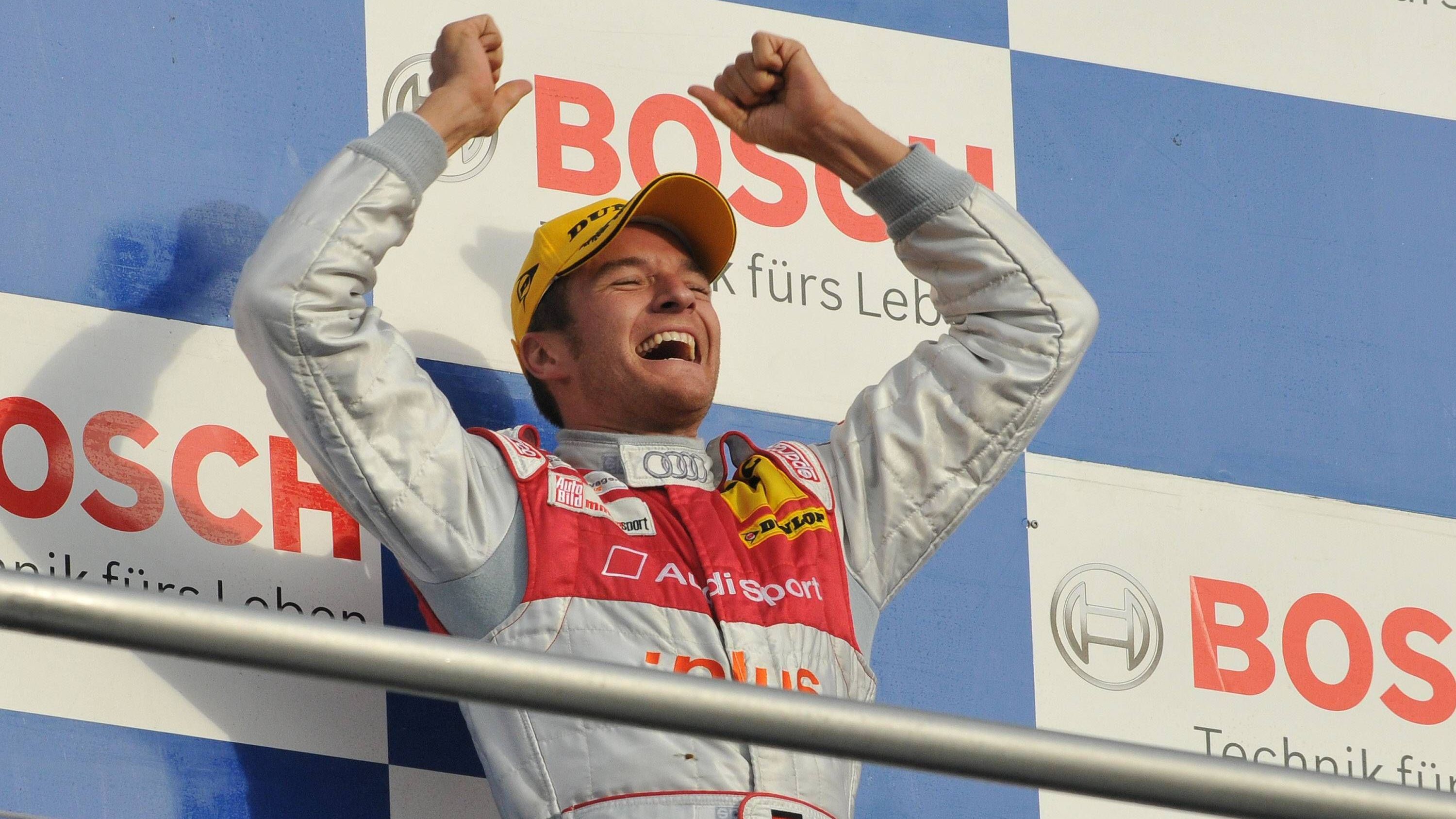 <strong>2008: Timo Scheider</strong><br>Der Deutsche gewann die DTM 2008 in seinem Audi A4 DTM