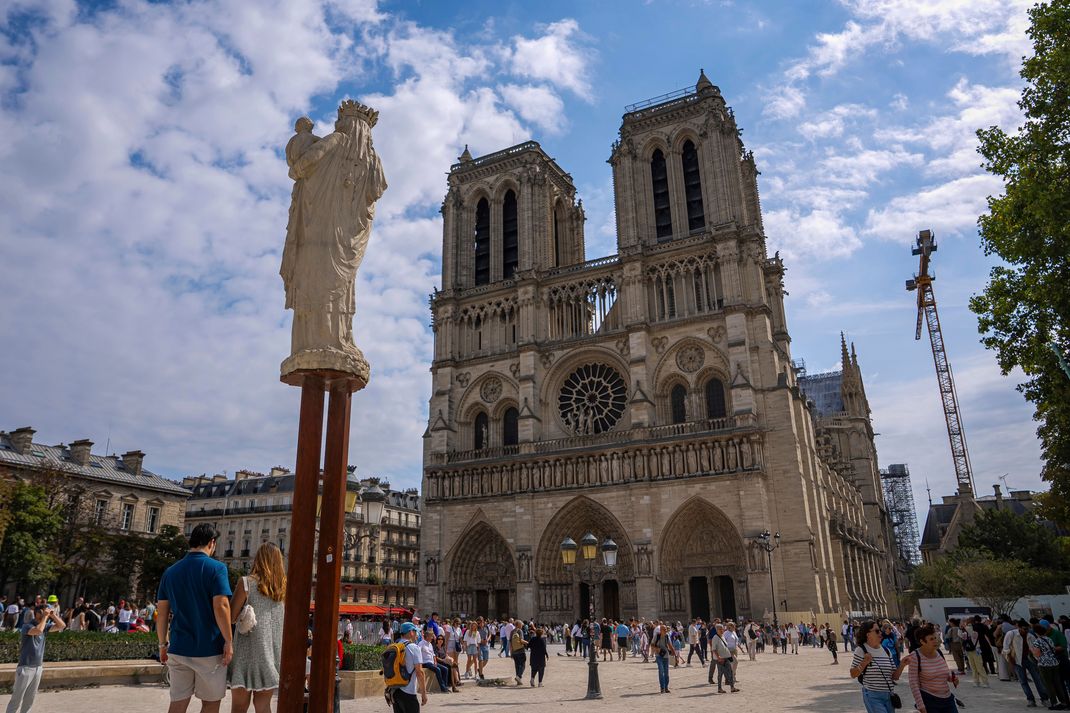 Die Türme der Notre-Dame werden nach Jahren wiedereröffnet. (Archivbild)