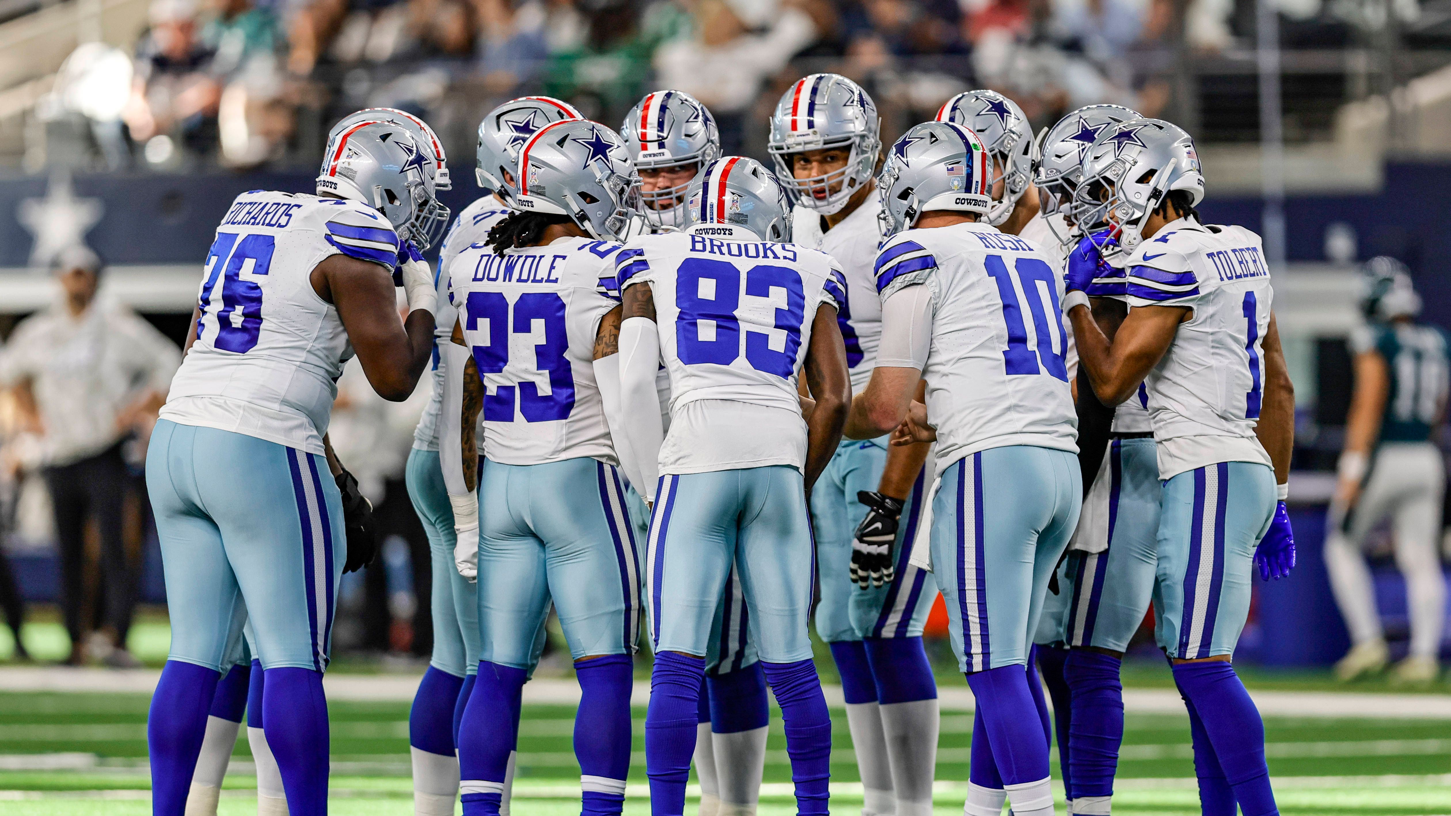<strong>Dallas Cowboys - 30.411 Kilometer</strong><br>Kürzeste Reise: 1.469 Kilometer (New Orleans Saints)<br>Weiteste Reise: 4.986 Kilometer (New England Patriots)