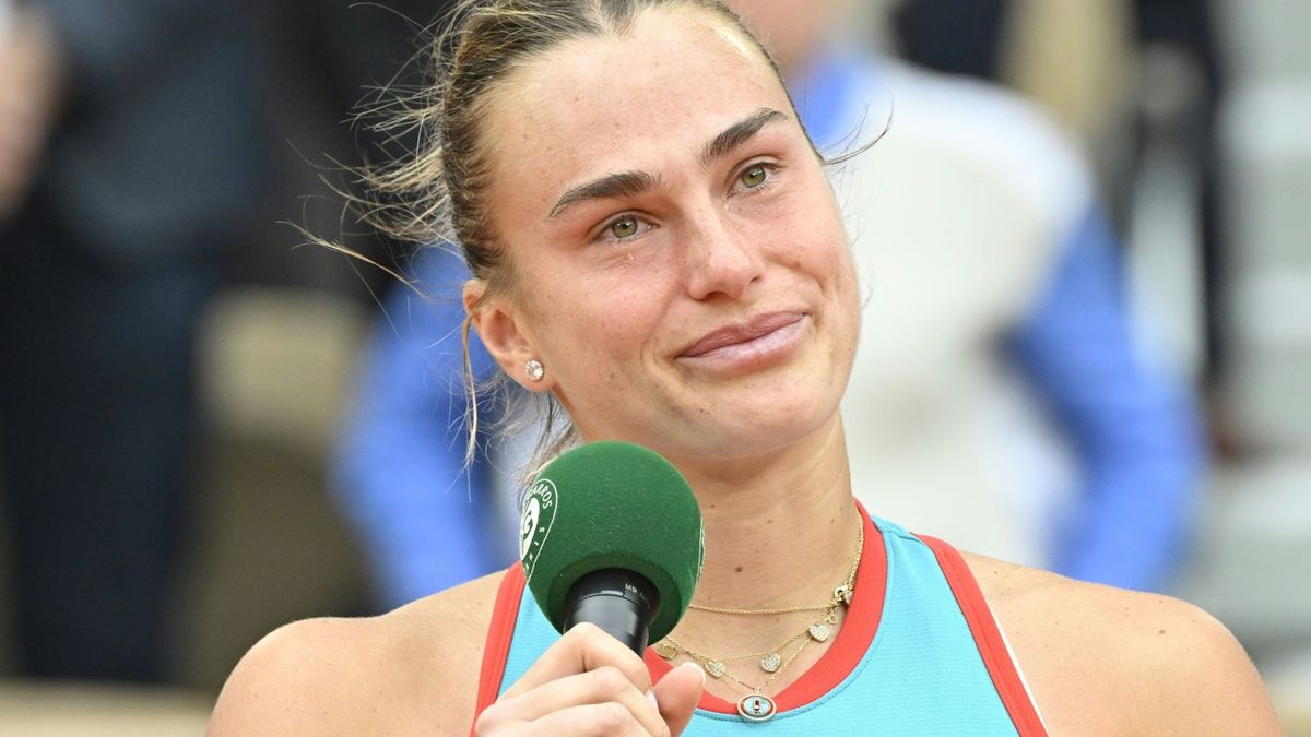 Sabalenka nach dem verlorenen Finale