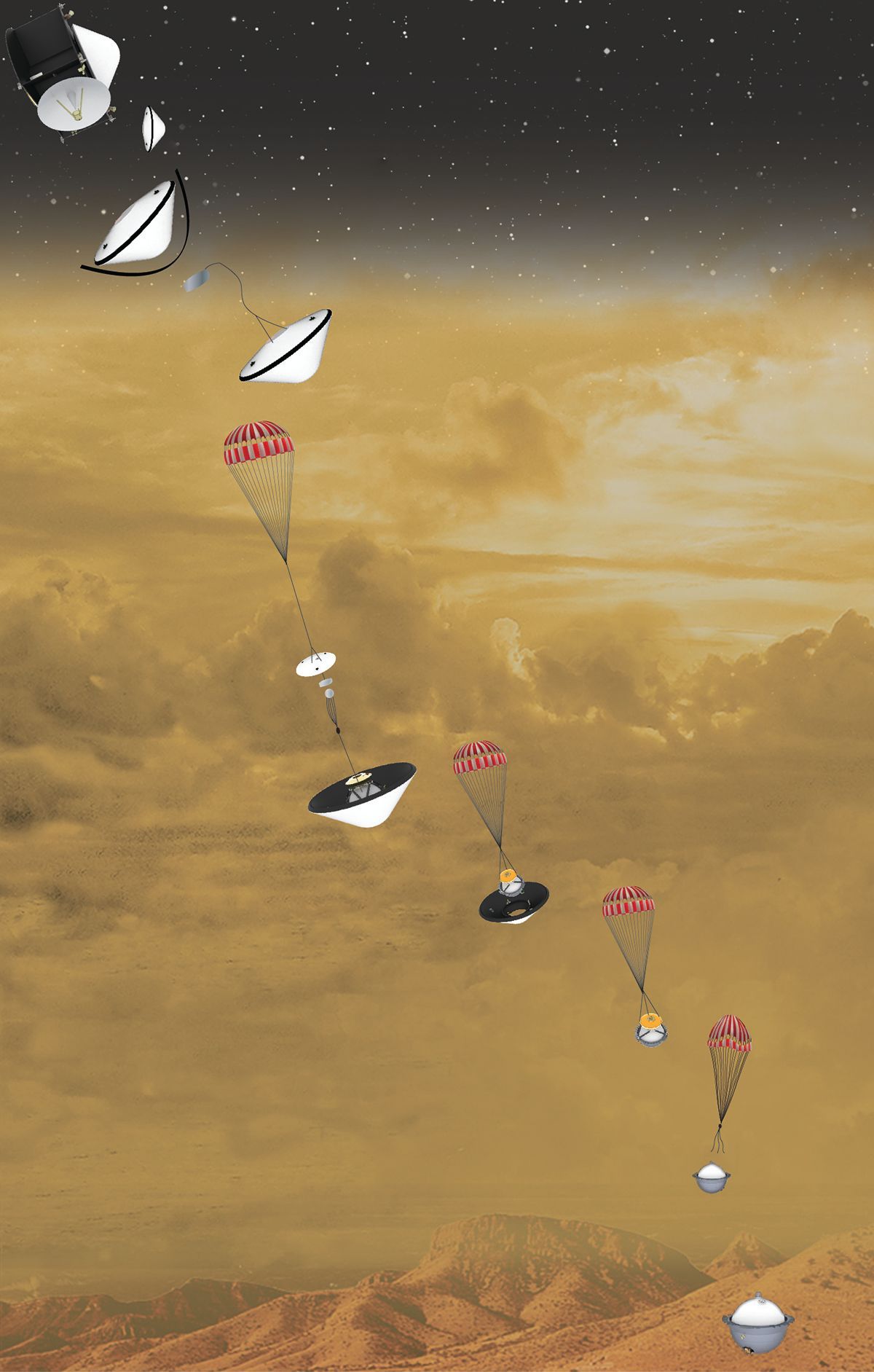 2021 beschloss die NASA, die Venus wieder Ende der 2020er-Jahre zu besuchen. Dabei plant sie, eine Kapsel zum Boden zu schicken, die hochauflösende Bilder schießen und herausfinden soll, ob es dort einmal Wasser gab.