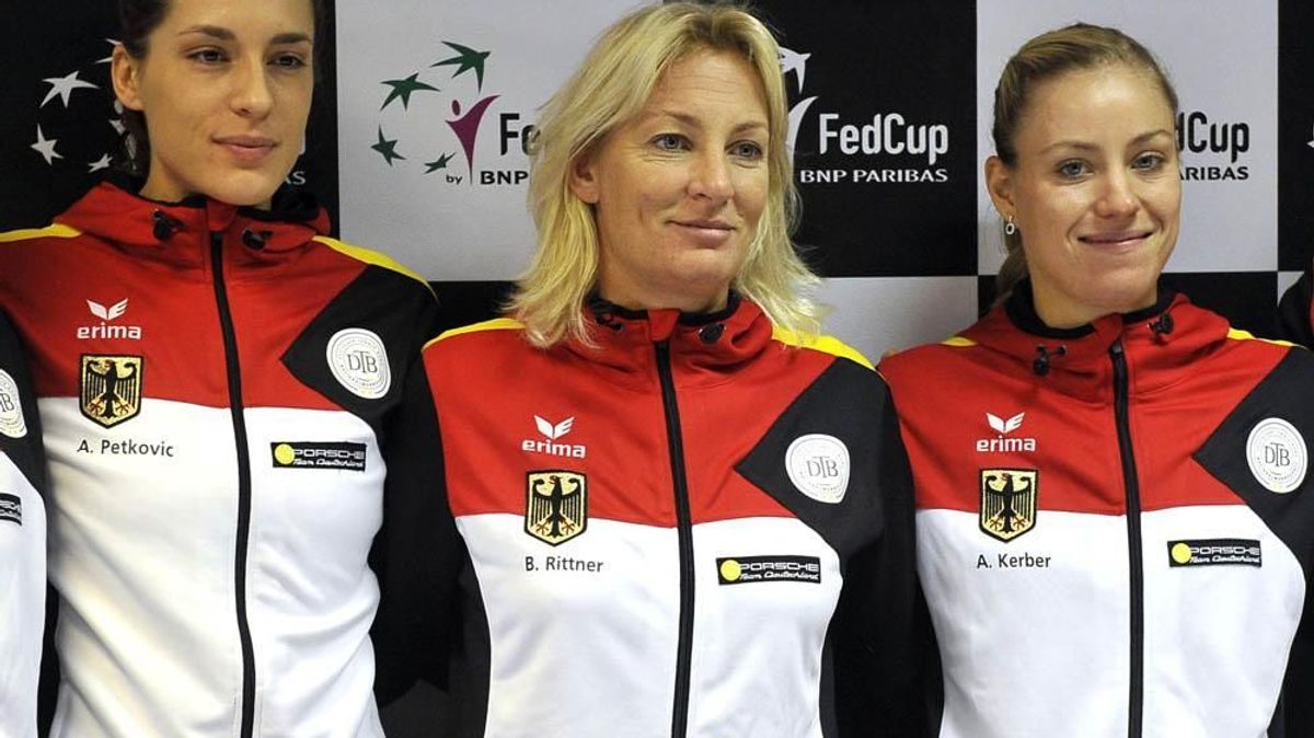 Andrea Petkovic (l.) und Angelique Kerber (r.)