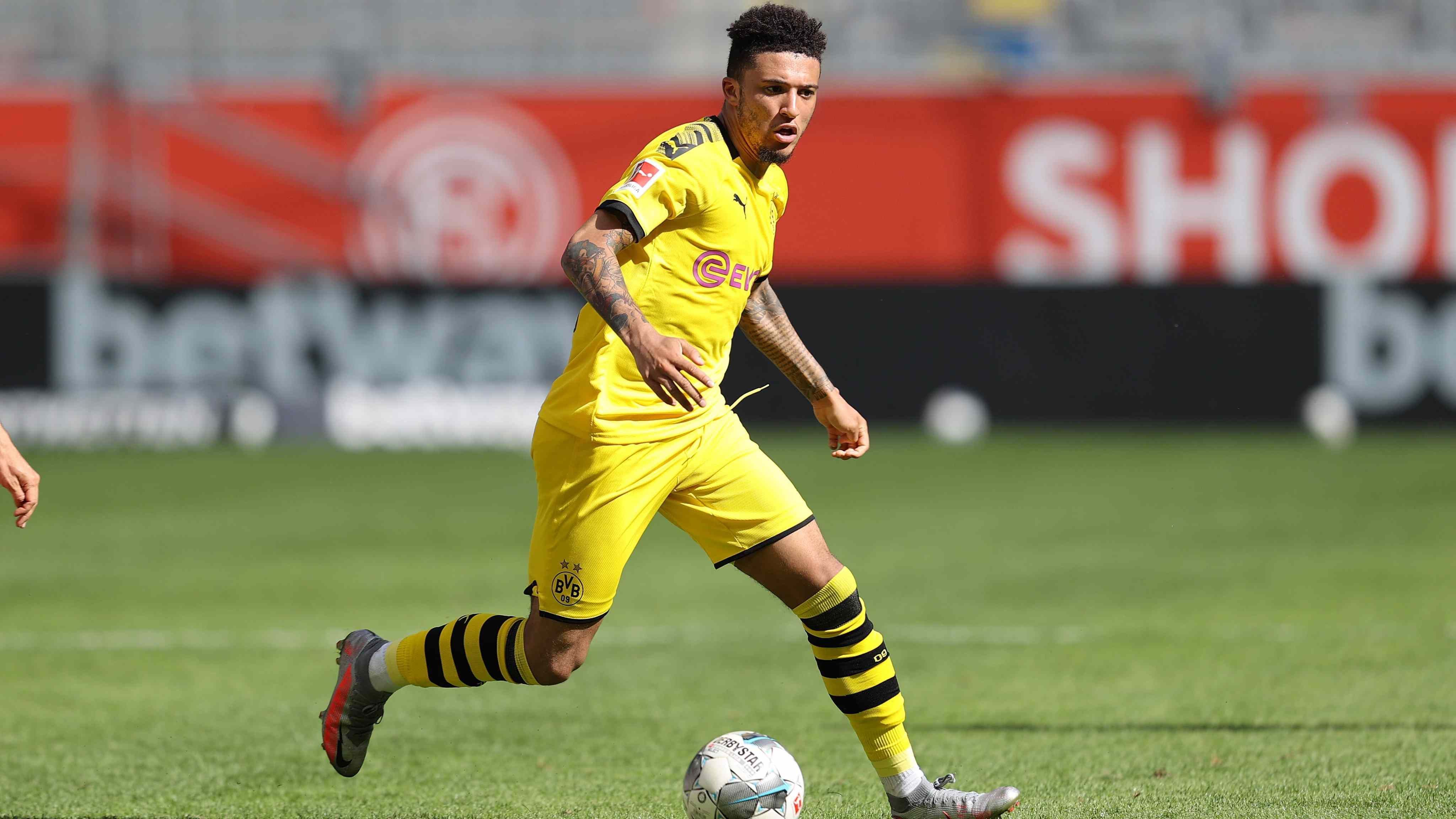 
                <strong>Platz 2: Jadon Sancho (Borussia Dortmund)</strong><br>
                Scorer-Punkte: 34Tore: 17Vorlagen: 17Spiele: 29
              