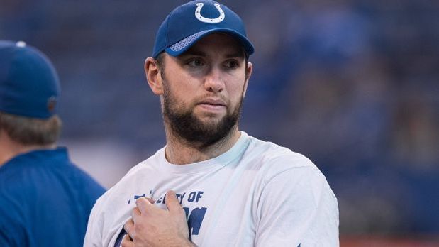 <strong>Platz 27: Andrew Luck - 32 Millionen</strong><br>Vertragsvolumen: 123 Millionen<br>Vertragslaufzeit: 5 Jahre<br>Jahr der Unterschrift: 2016<br>Position: Quarterback<br>Team: Indianapolis Colts