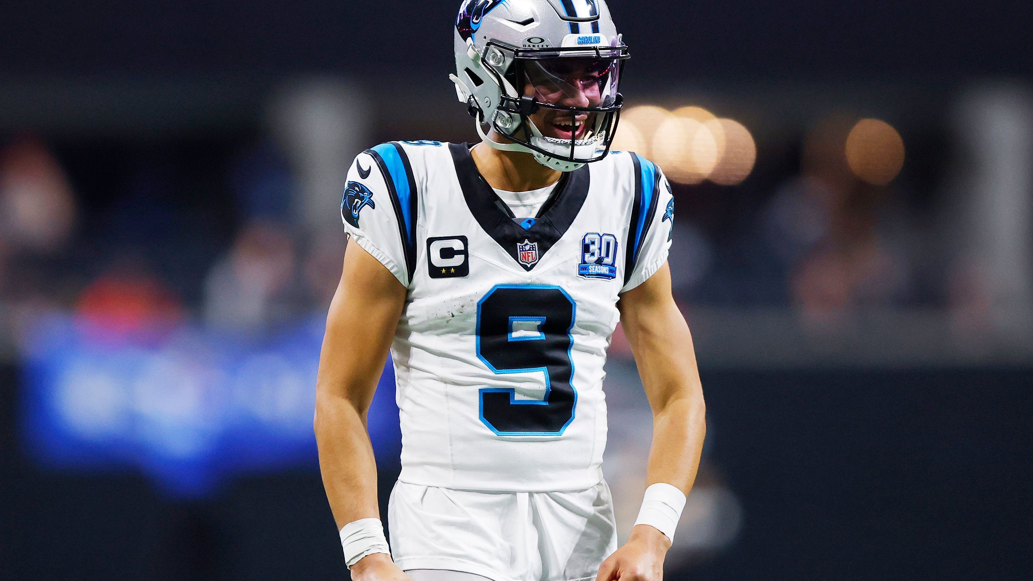 <strong>NFC South: Carolina Panthers</strong><br>Woche 1: at Jaguars<br>Woche 2: at Cardinals<br>Woche 3: vs. Falcons<br>Woche 4: at Patriots<br>Woche 5: vs. Dolphins<br>Woche 6: vs. Cowboys<br>Woche 7: at Jets<br>Woche 8: vs Bills<br>Woche 9: at Packers<br>Woche 10: vs. Saints<br>Woche 11:  at Falcons<br>Woche 12: at 49ers (MNF)<br>Woche 13: vs. Rams<br>Woche 14: Bye<br>Woche 15: at Saints<br>Woche 16: vs. Buccaneers<br>Woche 17: vs. Seahawks<br>Woche 18: at Buccaneers