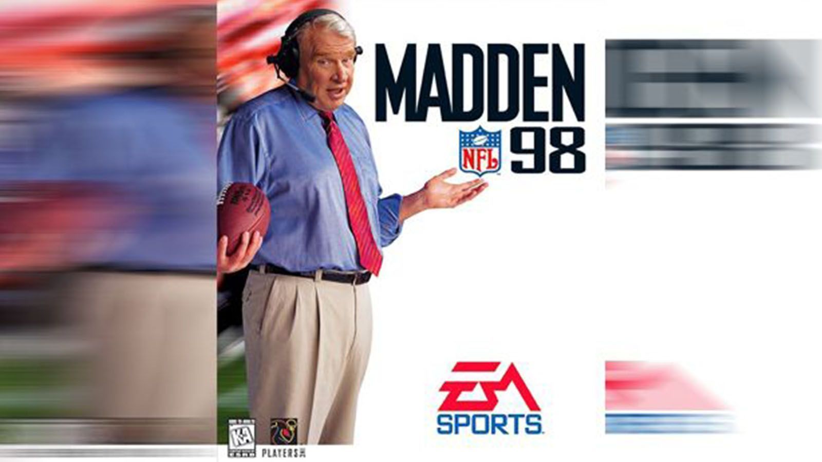 
                <strong>Madden NFL 98</strong><br>
                Madden NFL 98 - Cover: John Madden.
              