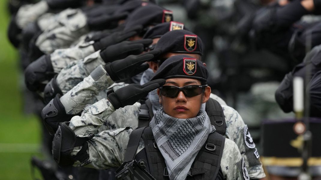 Mexiko will die innere Sicherheit durch das Militär gewährleisten.