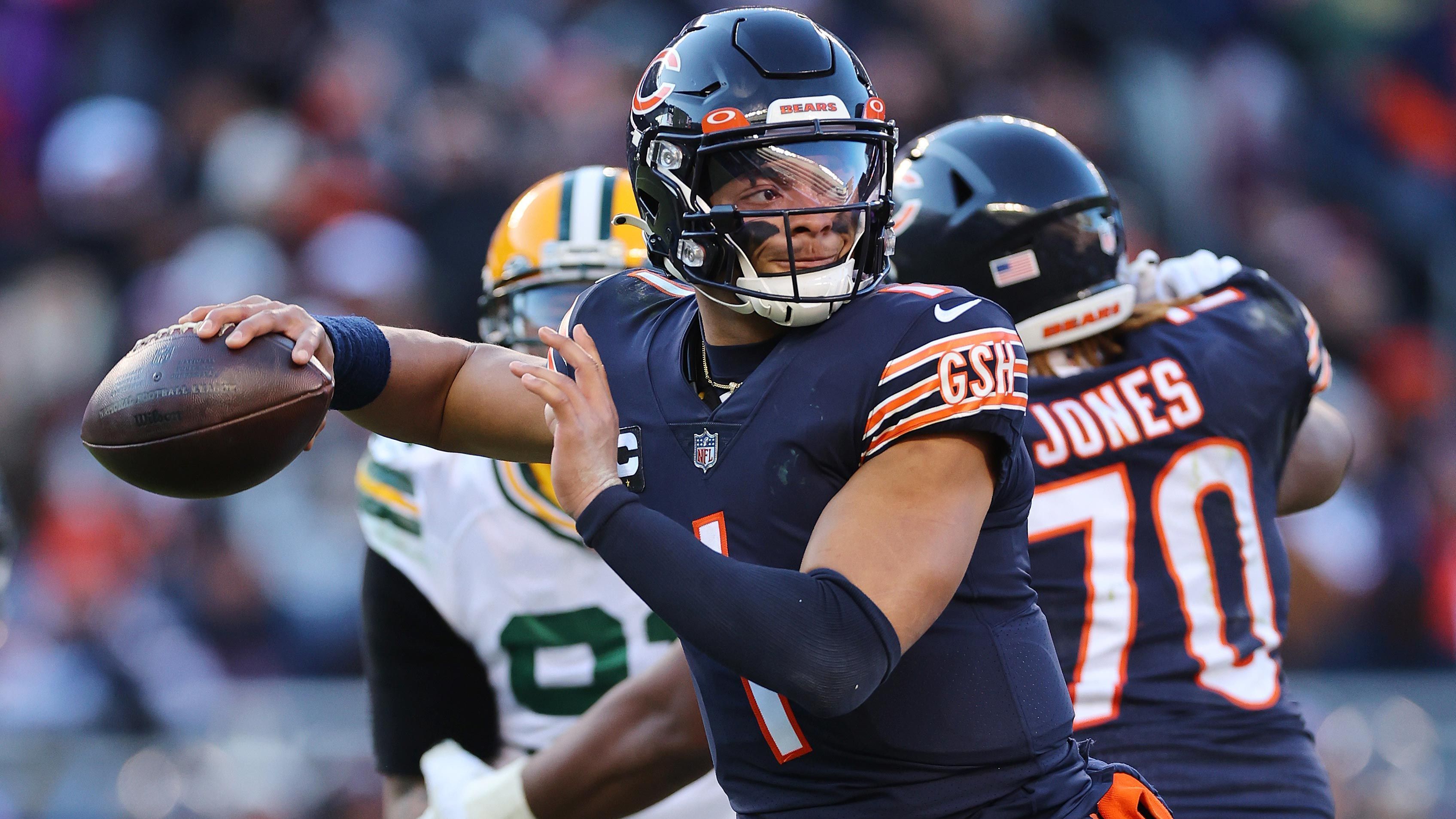 
                <strong>Acht Picks: Chicago Bears</strong><br>
                &#x2022; Runde 1<br>&#x2022; Runde 2 (via Baltimore Ravens)<br>&#x2022; Runde 3<br>&#x2022; Runde 4<br>&#x2022; Runde 4 (via Philadelphia Eagles)<br>&#x2022; Runde 5<br>&#x2022; Runde 5 (via Baltimore Ravens)<br>&#x2022; Runde 7 <br>
              