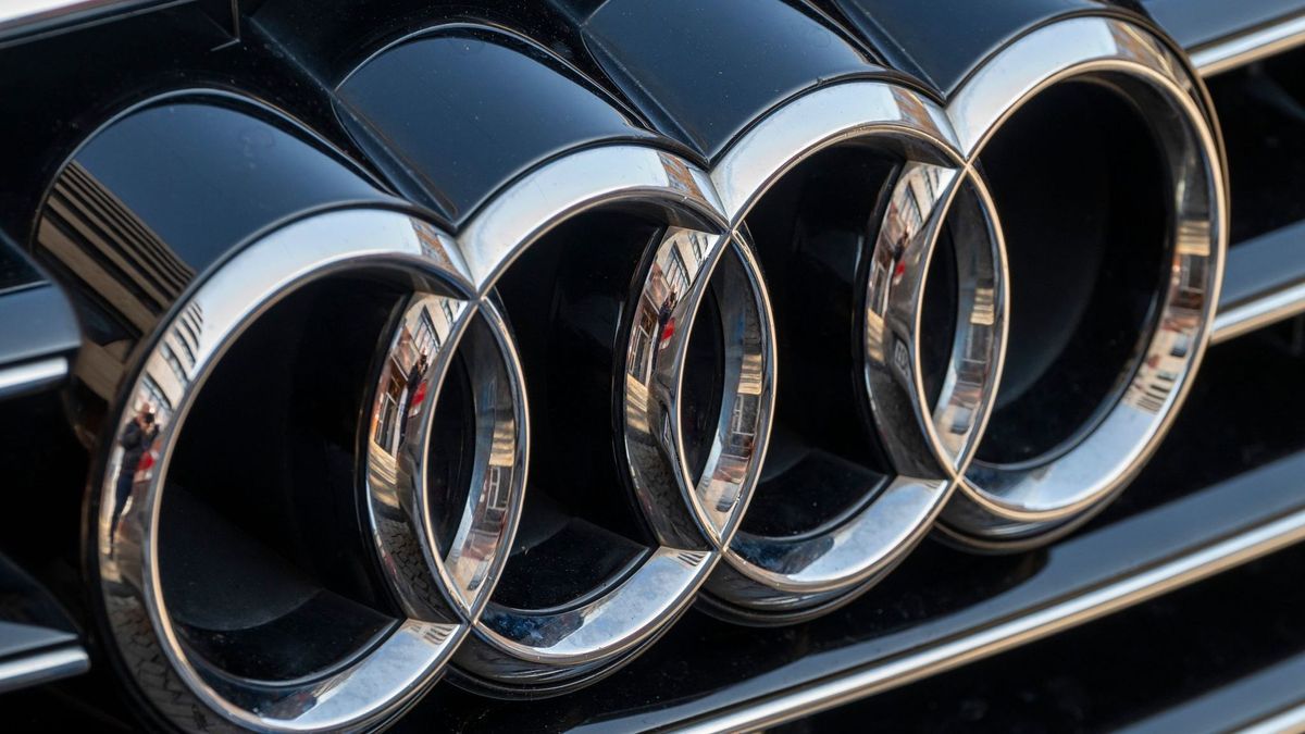 Logo der Automarke Audi