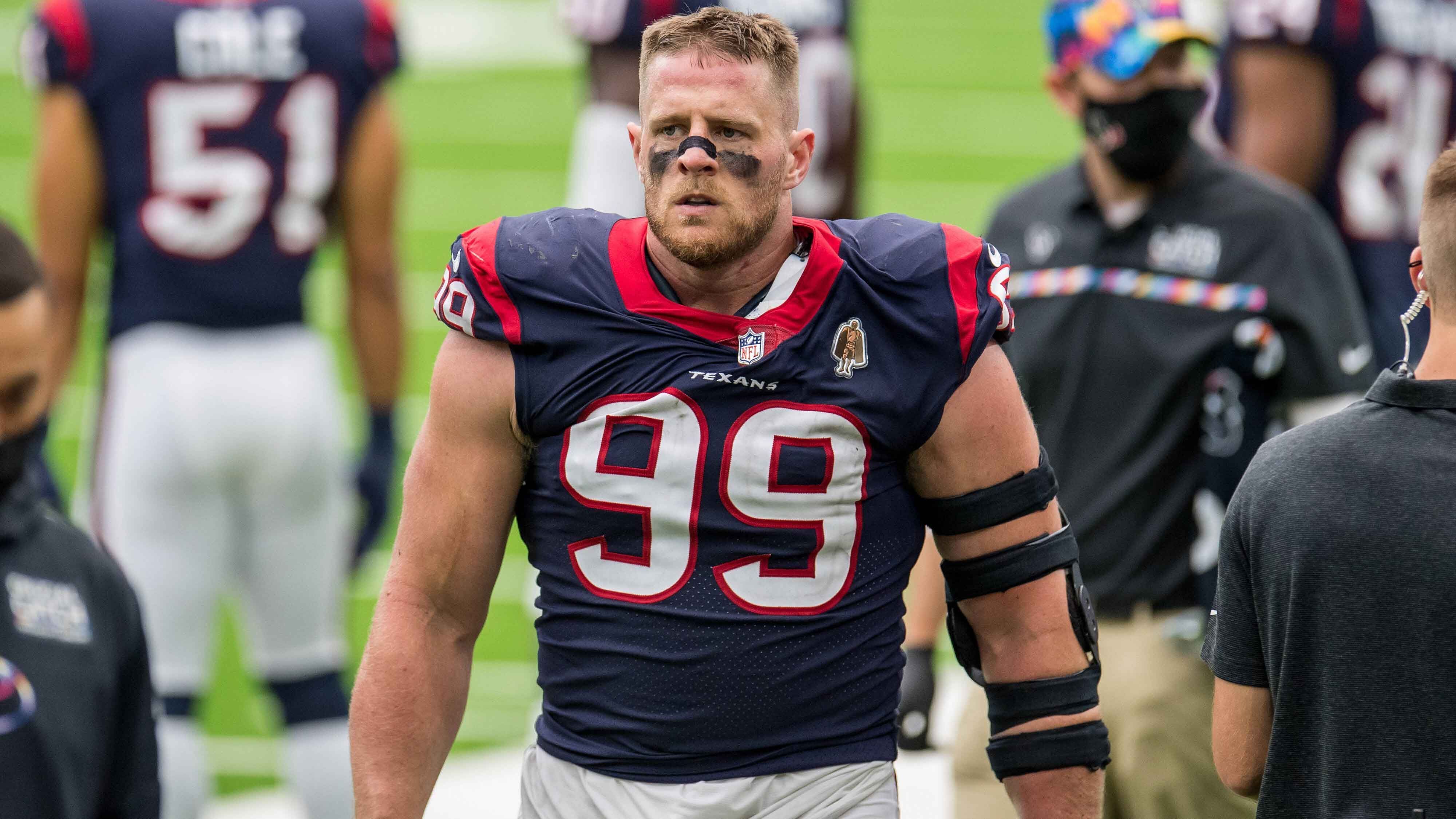 <strong>Houston Texans</strong><br>
                • Franchise-Rekord (all-time): J.J. Watt (2011-20): 101<br>• Franchise-Rekord (eine Saison): J.J. Watt (2012,2014): 20,5