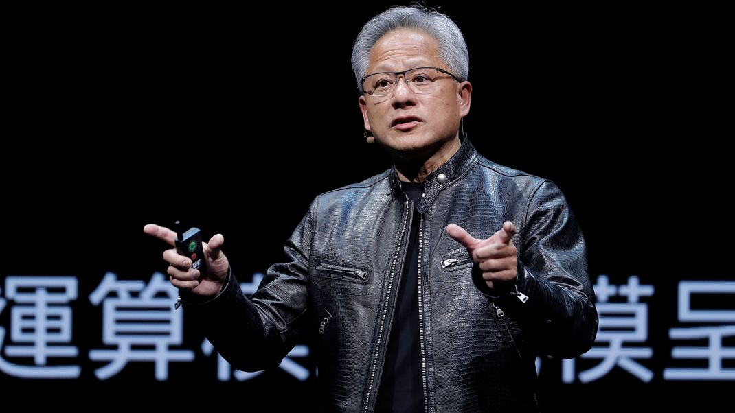 CEO Jensen Huang ist von Nvidias Zukunft überzeugt.