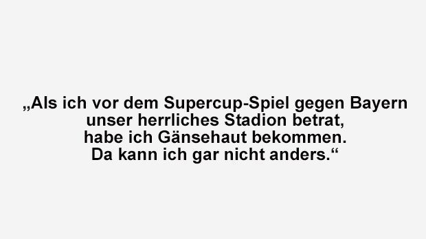 
                <strong>Kloppos beste Sprüche</strong><br>
                Jürgen Klopp über über den Signa-Iduna-Park.
              