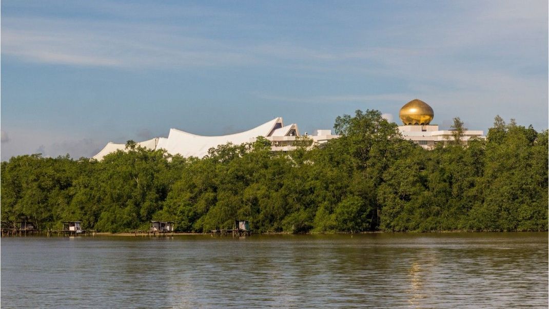 Der Palast hat eine Größe von 200.000 Quadratmetern.