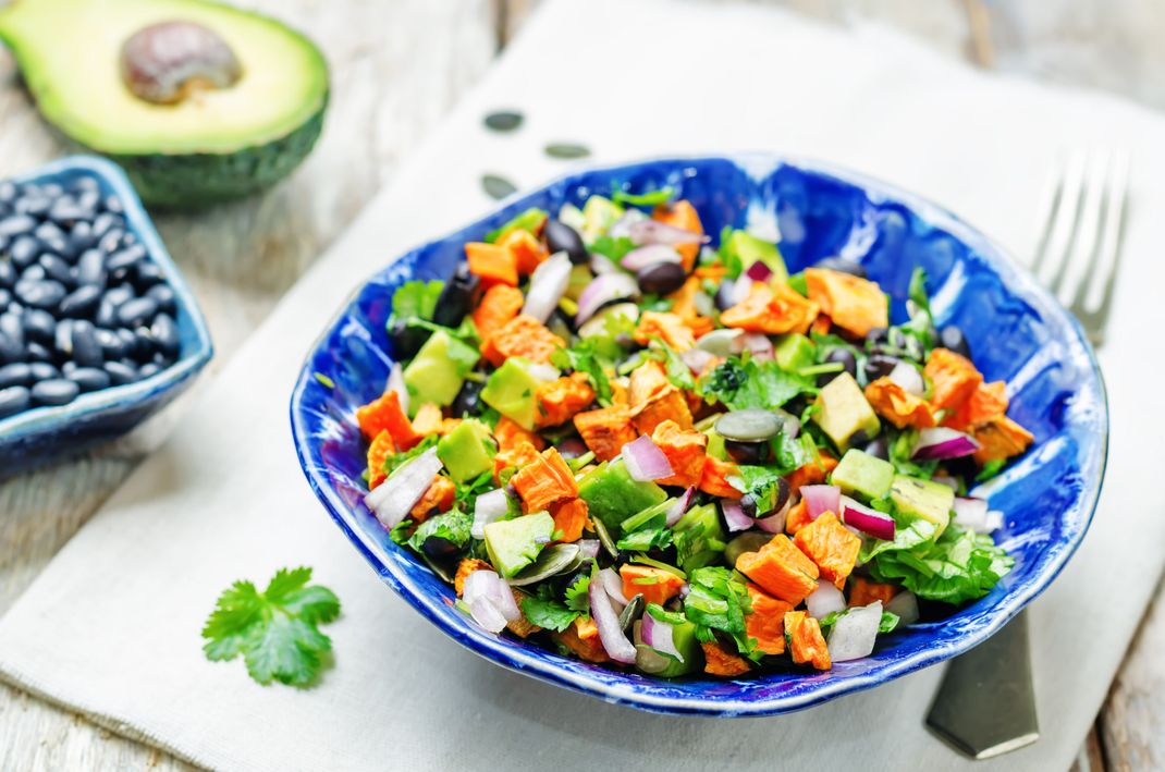 Rezept: Salat mit Süßkartoffeln | SAT.1 Frühstücksfernsehen