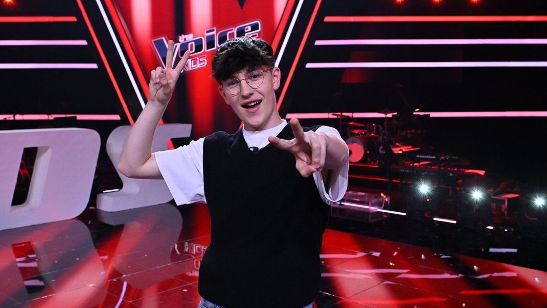 Jakob ist überglücklich über seinen Sieg bei "The Voice Kids" 2024