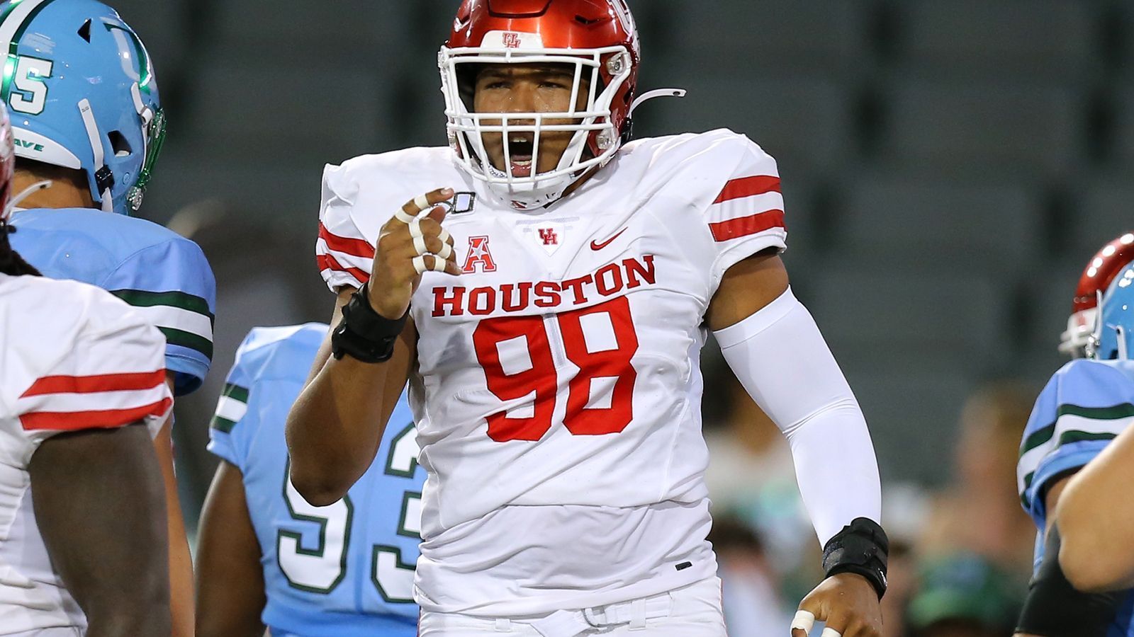 
                <strong>28. Pick: New Orleans Saints - Payton Turner</strong><br>
                &#x2022; Defensive End -<br>&#x2022; Houston<br>
              