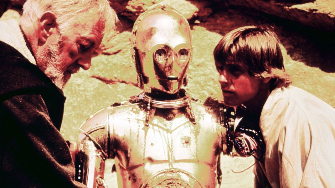 C-3PO im "Star Wars"-Film "Krieg der Sterne" (1977).