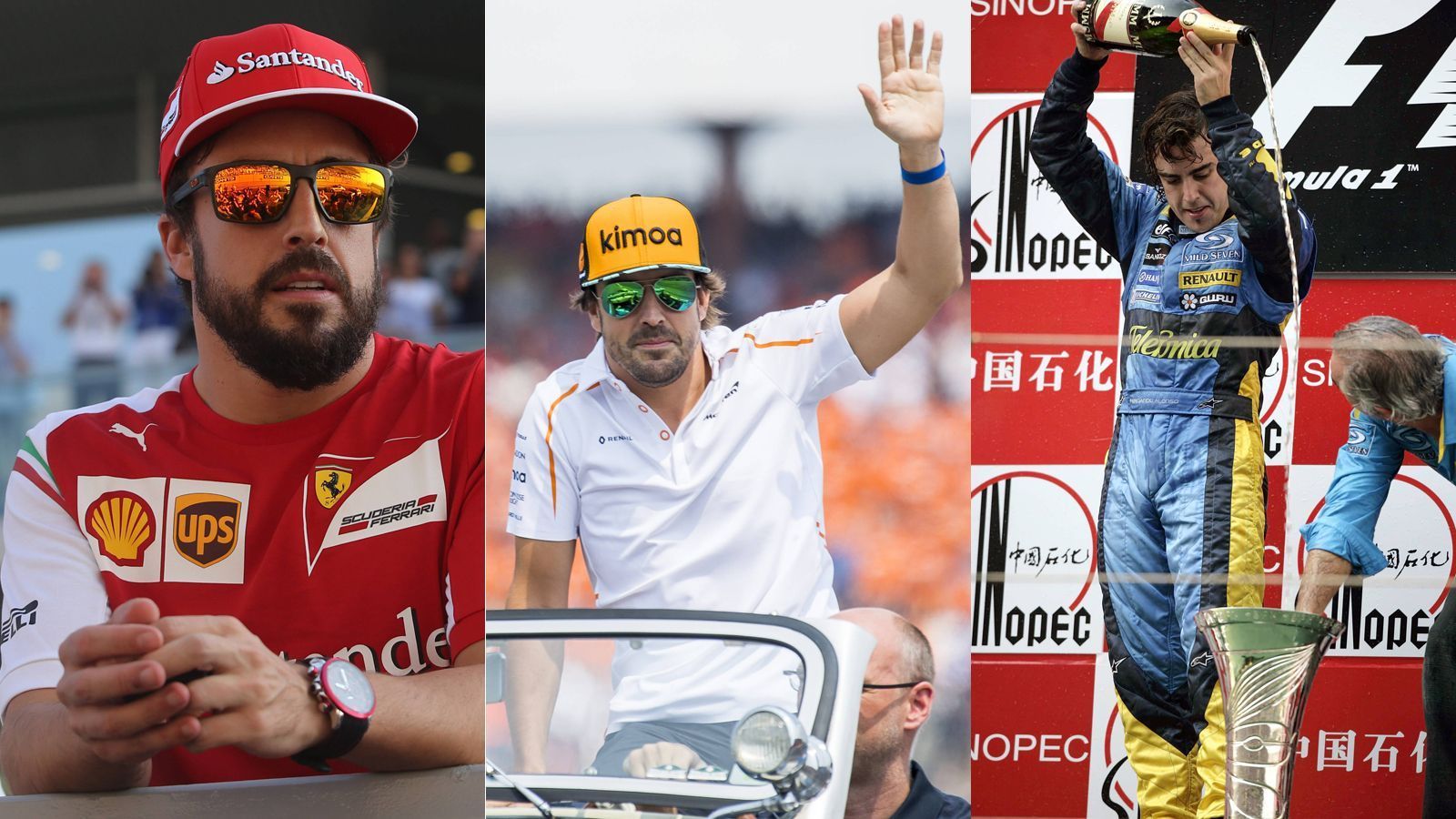 
                <strong>Formel 1: Fernando Alonsos spektakuläre Karriere</strong><br>
                Fernando Alonso beendet am Saisonende seine Formel-1-Karriere. ran.de zeigt Höhepunkte und Meilensteine der Laufbahn des Spaniers.
              