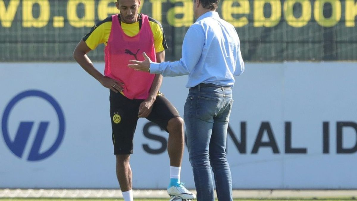 Pierre-Emerick Aubameyang sorgte für Ratlosigkeit