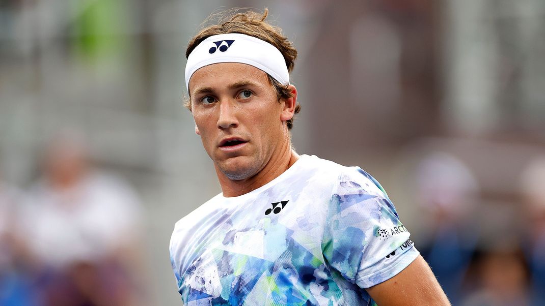 Scheiterte bei den US Open 2023 bereits in der zweiten Runde: Vorjahresfinalist Casper Ruud.