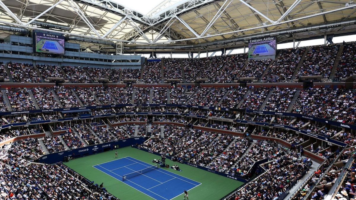 Das Arthur Ashe Stadium in New York