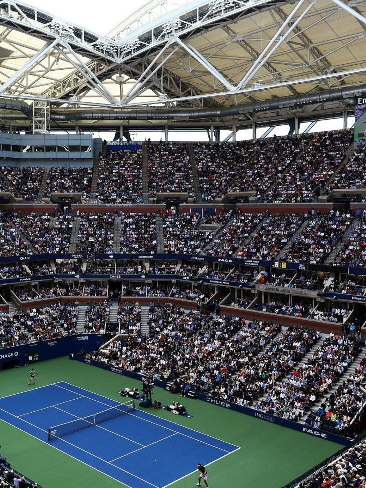 Das Arthur Ashe Stadium in New York