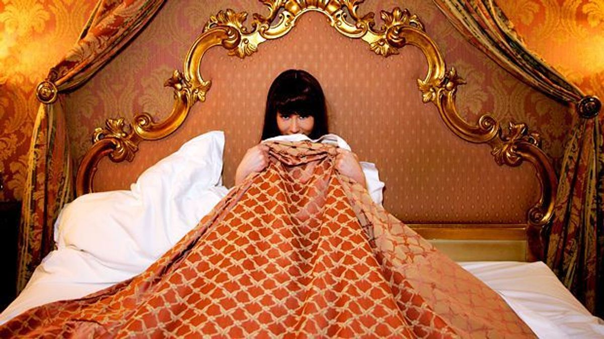 Was verrät das goldene Schlafzimmer über dieses Mädchen?