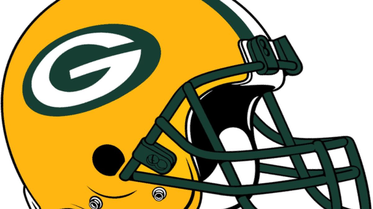 Logotype of Green Bay Packers american football sports team on helmet