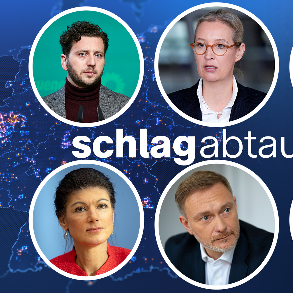 Weidel, Lindner, Wagenknecht & Co. im "Schlagabtausch" zur Bundestagswahl