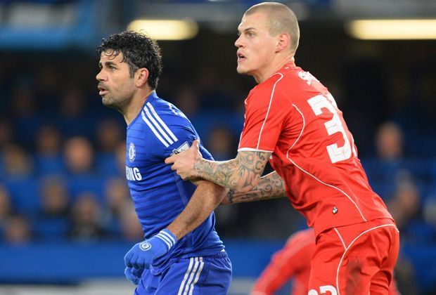 
                <strong>Privatduell Costa vs. Skrtel</strong><br>
                Gerrard-Leibwächter Skrtel und Costa führten bereits das ganze Spiel über eine Art Privat-Zweikampf. Schon im Hinspiel an der Anfield Road hatte es zwischen den beiden gekracht. 
              