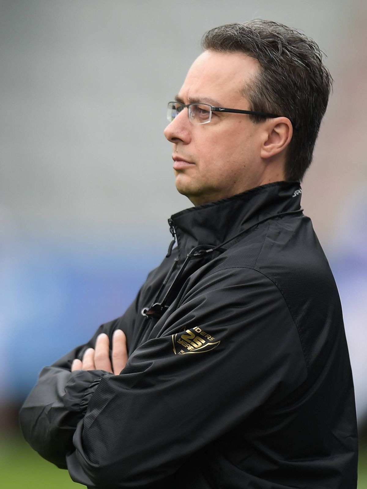 AMERICAN FOOTBALL - AFL, Raiders vs Vikings INNSBRUCK,AUSTRIA,01.APR.17 - AMERICAN FOOTBALL - AFL, Austrian Football League, Swarco Raiders vs Vienna Vikings. Image shows Shuan Fatah (Raiders). GEP...