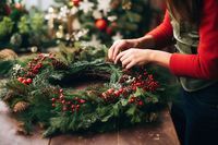 DIY-Adventskranz selber basteln