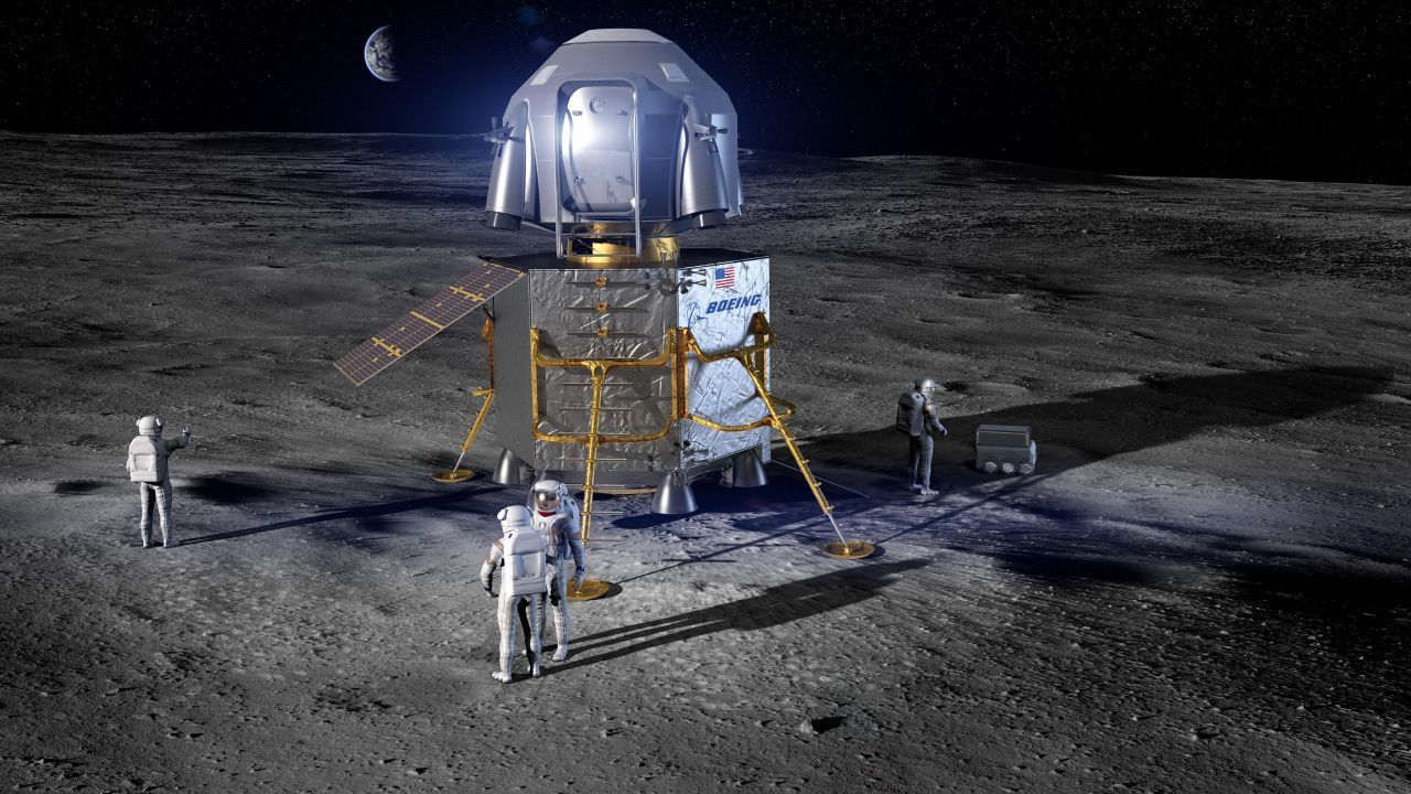 Am wahrscheinlichsten dürfte das neue Raumschiff und die Landefähre der NASA zum Mond gelangen. Allerdings dürfen da nur professionelle Astronaut:innen einsteigen. Privat-Astronaut:innen und Mondlandbesitzer:innen müssen draußen bleiben.
