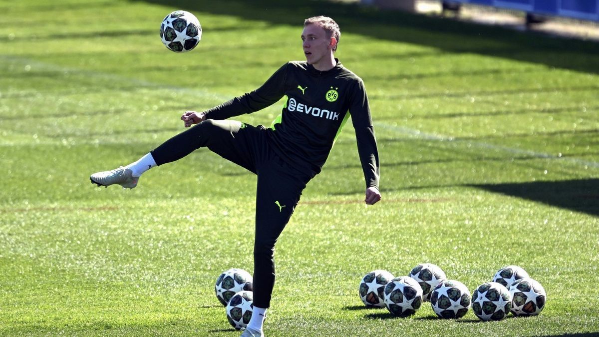 Wieder im Mannschaftstraining: Maximilian Beier