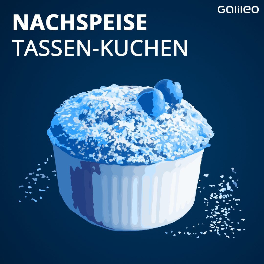 Wie wär's mit einem leckeren Tassen-Kuchen - na klar, aus der Mikro.