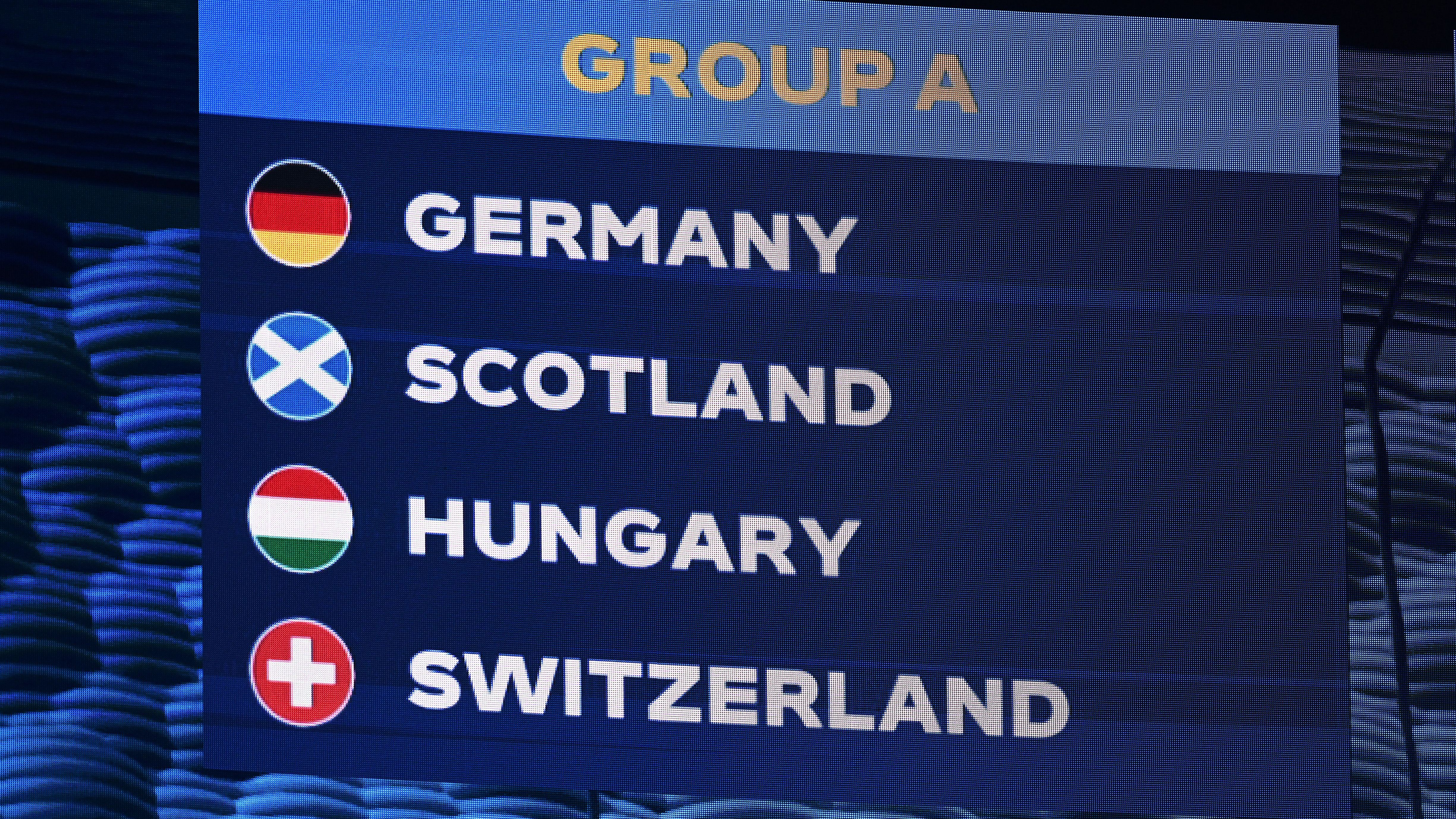 <strong>Die deutschen EM-Gegner im Portrait</strong><br>Die Auslosung ist durch, die deutschen Gruppengegner bei der Heim-Europameisterschaft im Sommer 2024 stehen fest. Die DFB-Auswahl trifft auf Schottland, Ungarn und die Schweiz. Was müsst ihr über die Kontrahenten der deutschen Auswahl wissen? <strong><em>ran</em></strong> stellt die Teams im Kurzportrait vor.