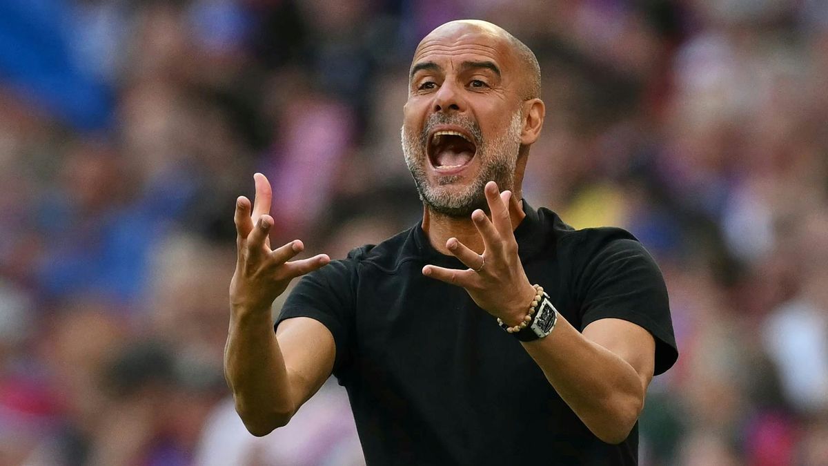 Verärgert: Pep Guardiola