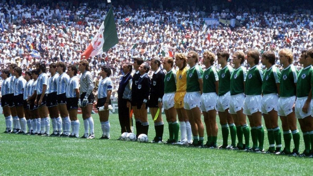 Das WM-Finale 1986 zwischen Argentinien und Deutschland